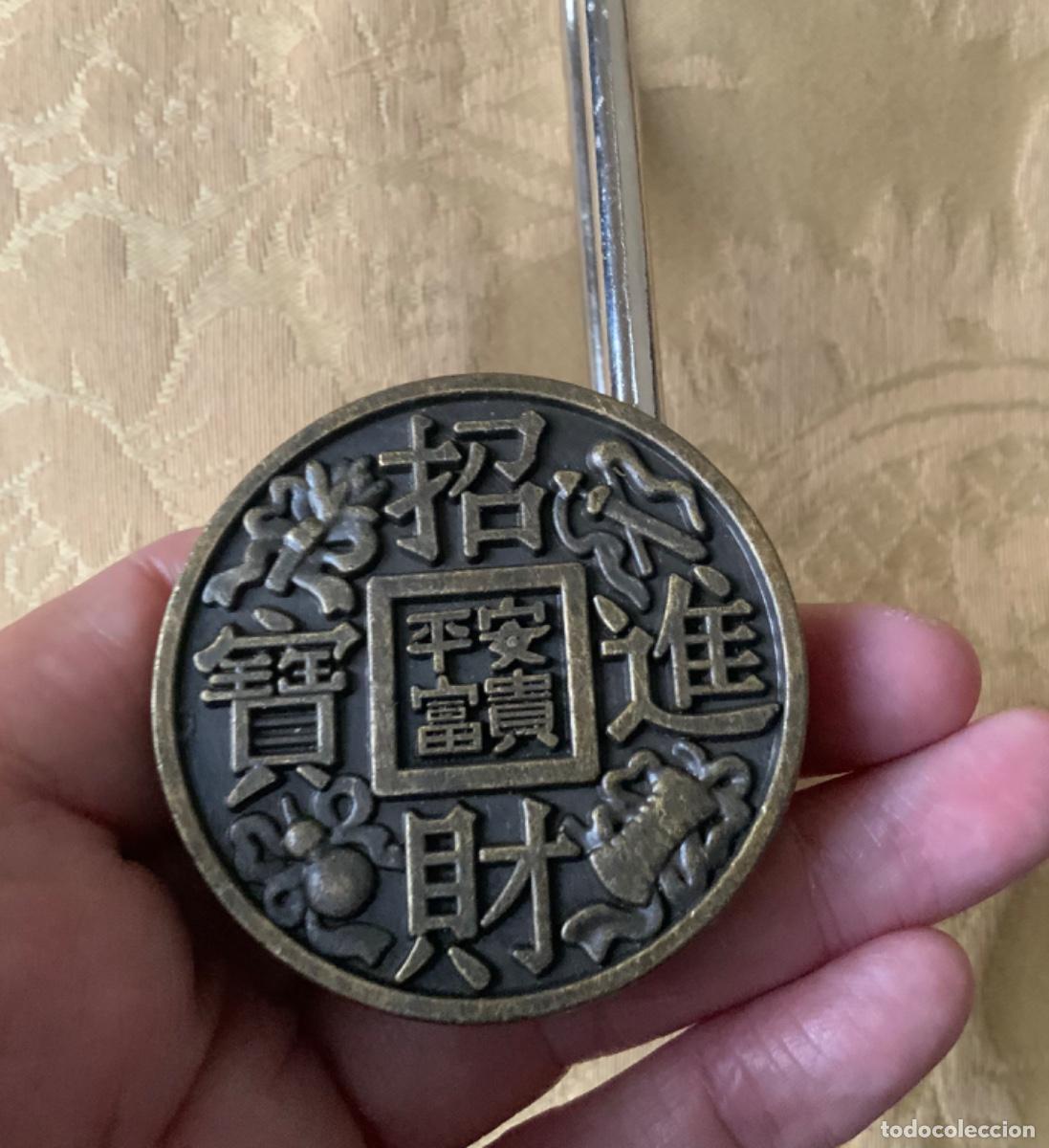Antig&uuml;edades: CURIOSO CANDADO BRONCE PARA VENERAR A LOS DIOSES - Foto 9