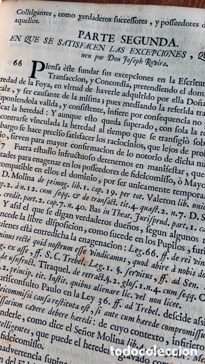 Antig&uuml;edades: Documento Onil 1768, sentencia. - Foto 3