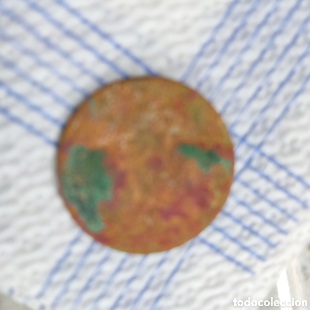 Antig&uuml;edades: Antigua moneda encontrada en una casa del siglo XIX