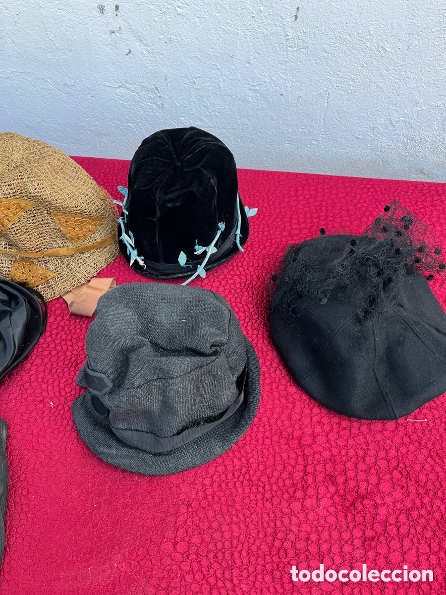 Antig&uuml;edades: Gorros a&ntilde;os 20 o 30 moda &eacute;poca - Foto 2