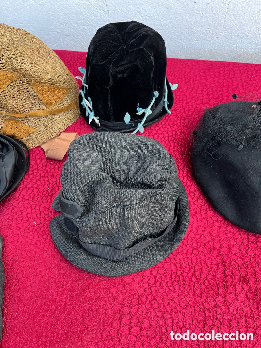 Antig&uuml;edades: Gorros a&ntilde;os 20 o 30 moda &eacute;poca - Foto 3