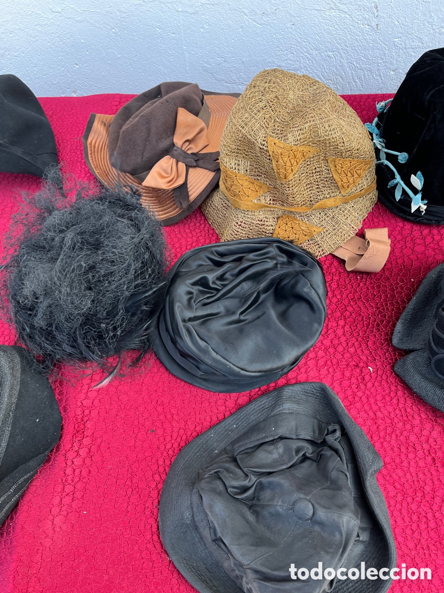 Antig&uuml;edades: Gorros a&ntilde;os 20 o 30 moda &eacute;poca - Foto 7