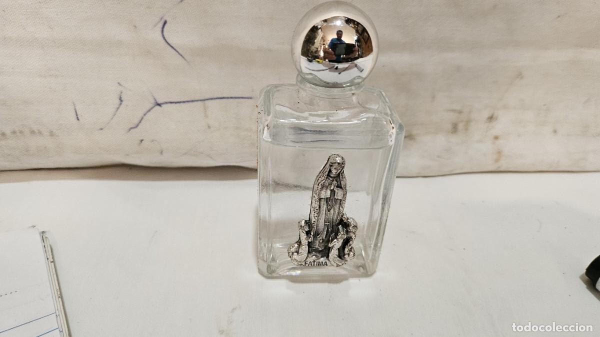 Antig&uuml;edades: botella de agua bendicta de fatima - Foto 1