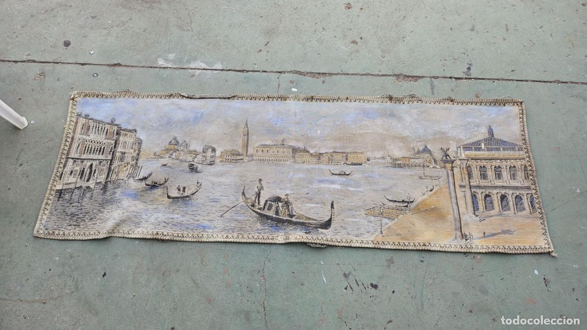 Antig&uuml;edades: tapiz de venecia aniguo - Foto 1