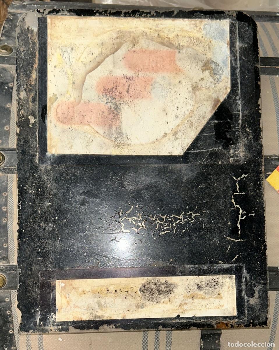 Antig&uuml;edades: ESPEJO PUBLICITARIO ALGODONES COMETE DE 40 X 30 CMS. - Foto 4