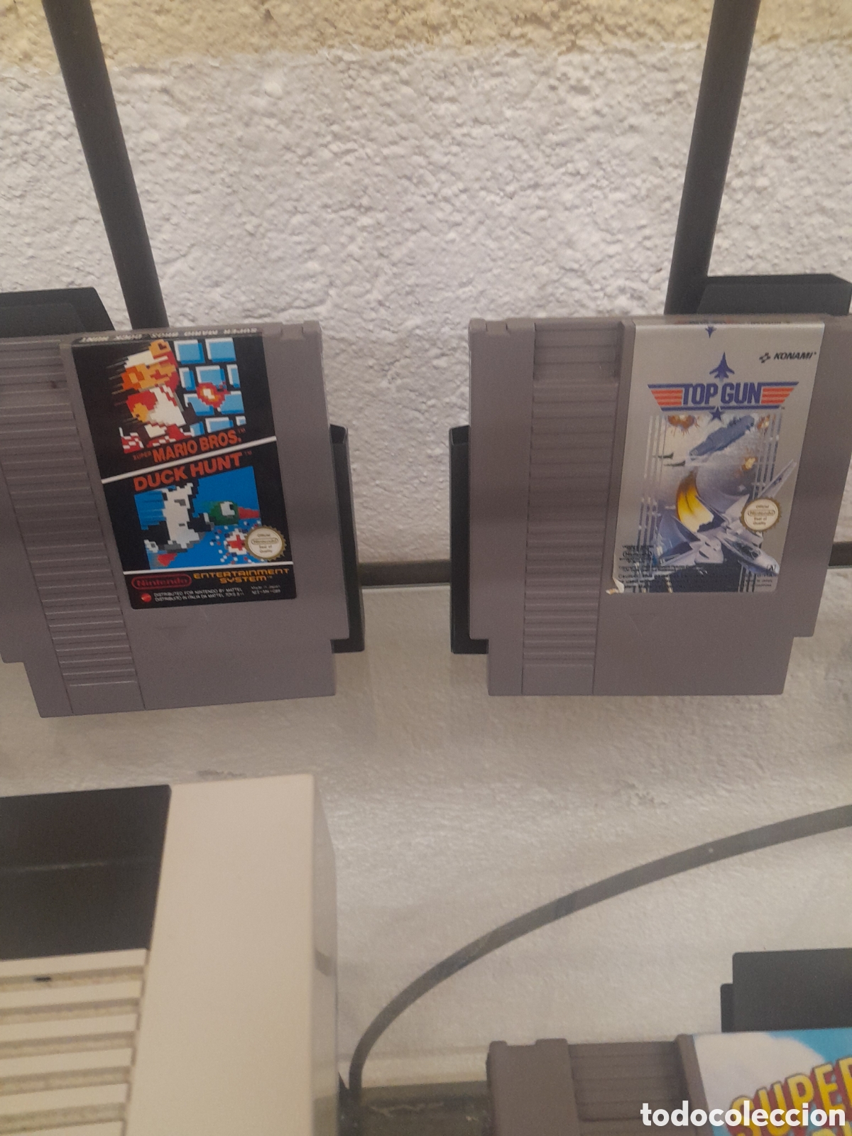 Antig&uuml;edades: Lote Nintendo con juegos - Foto 4