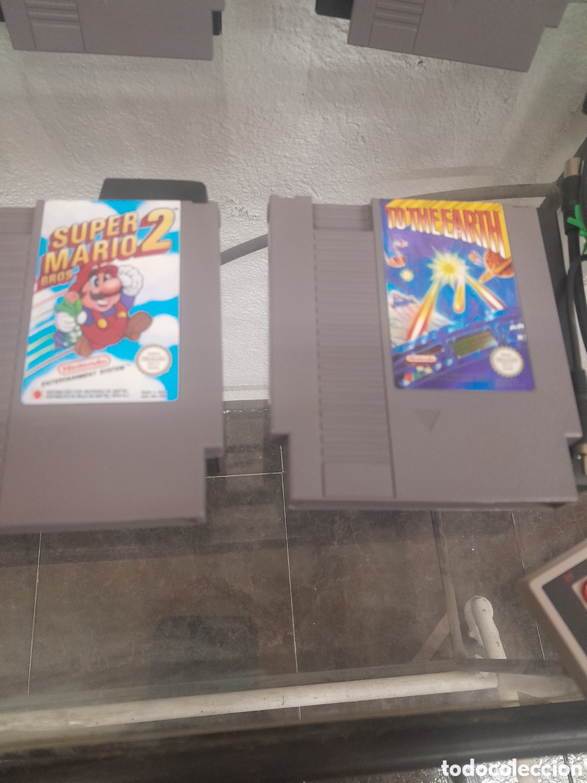 Antig&uuml;edades: Lote Nintendo con juegos - Foto 6