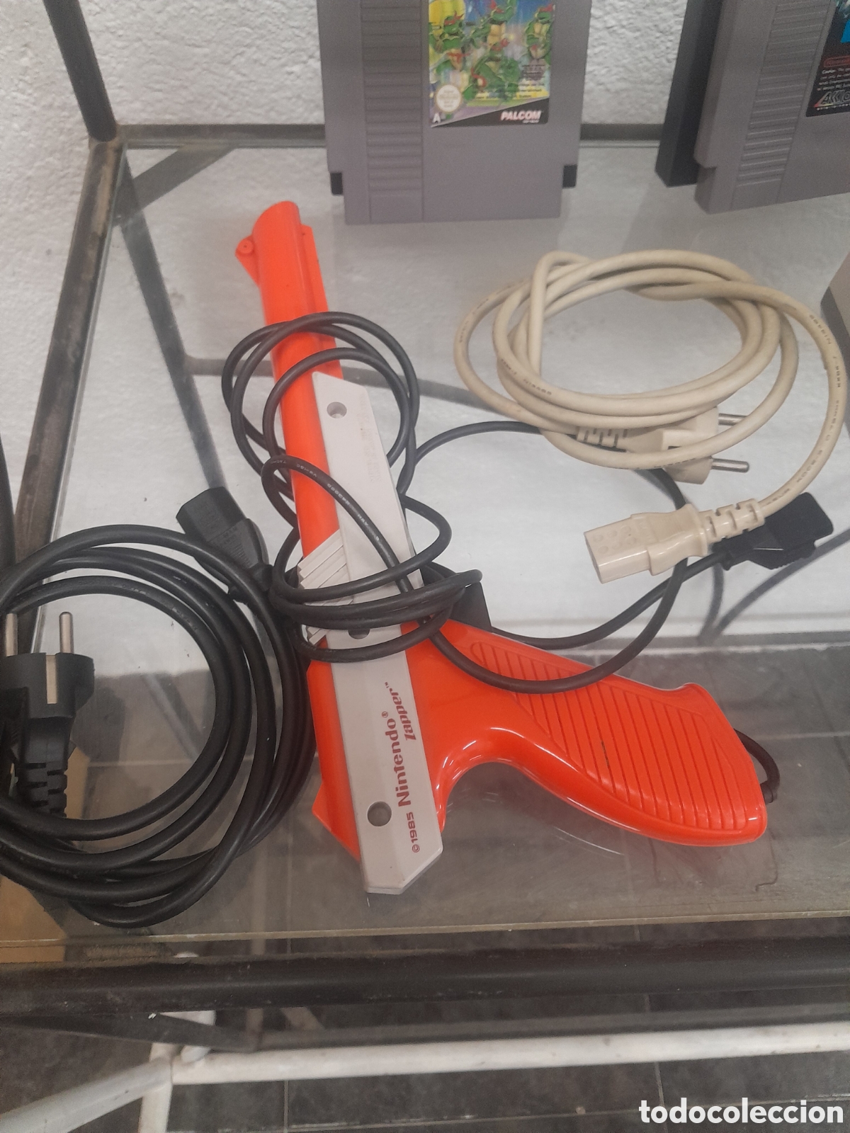 Antig&uuml;edades: Lote Nintendo con juegos - Foto 9