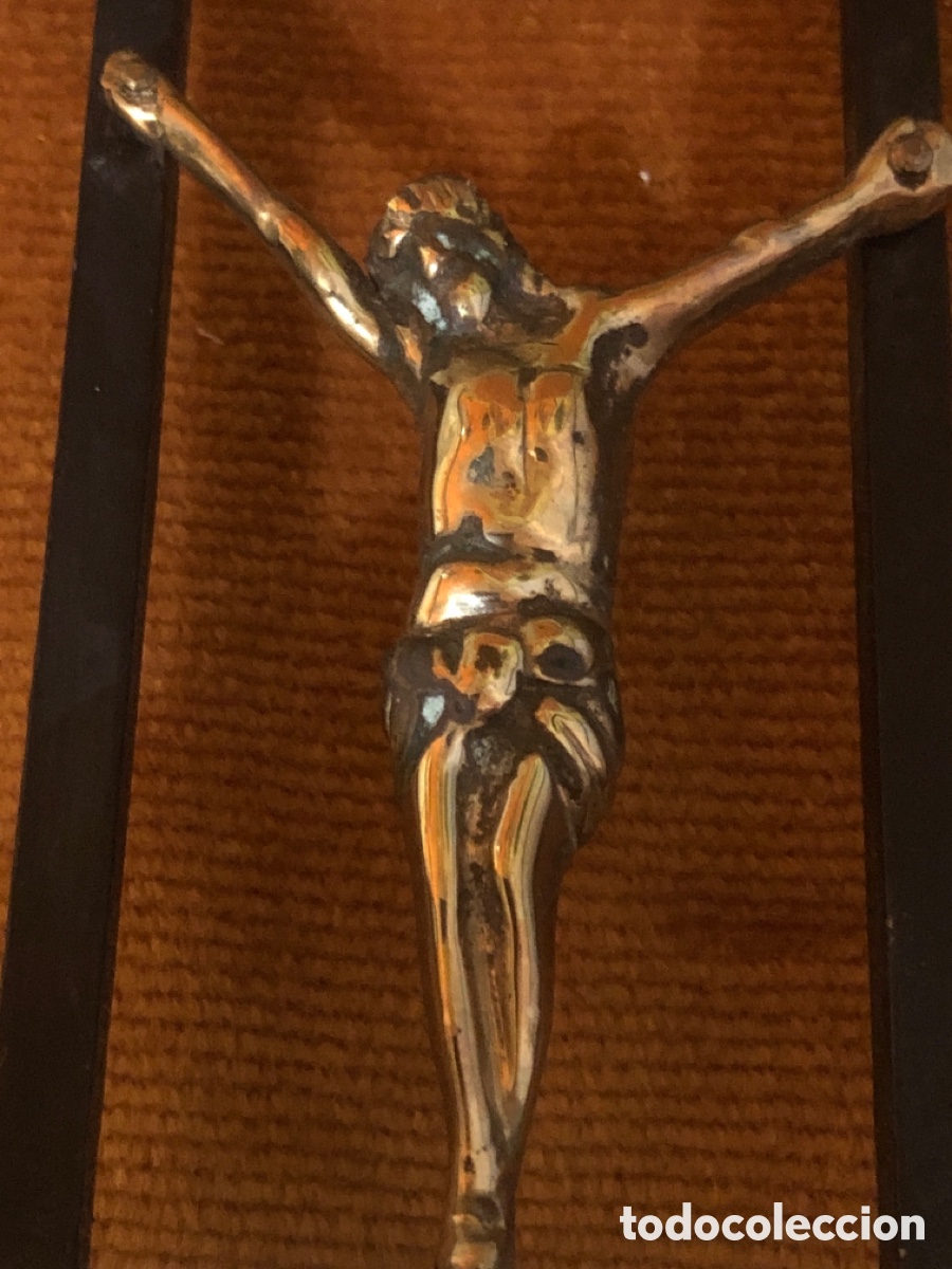 Antig&uuml;edades: Cristo crucificado de mesa - Foto 4