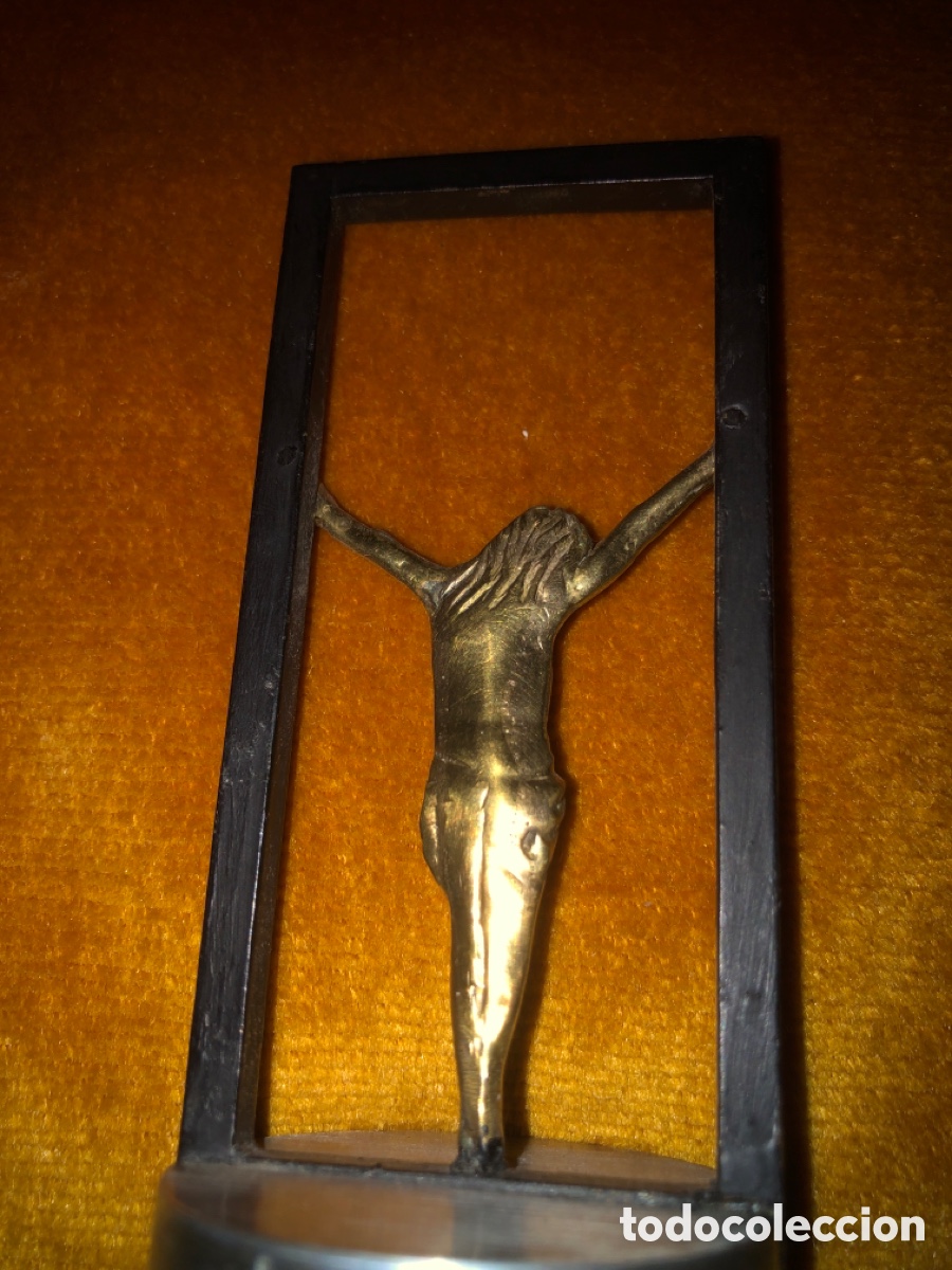 Antig&uuml;edades: Cristo crucificado de mesa - Foto 5