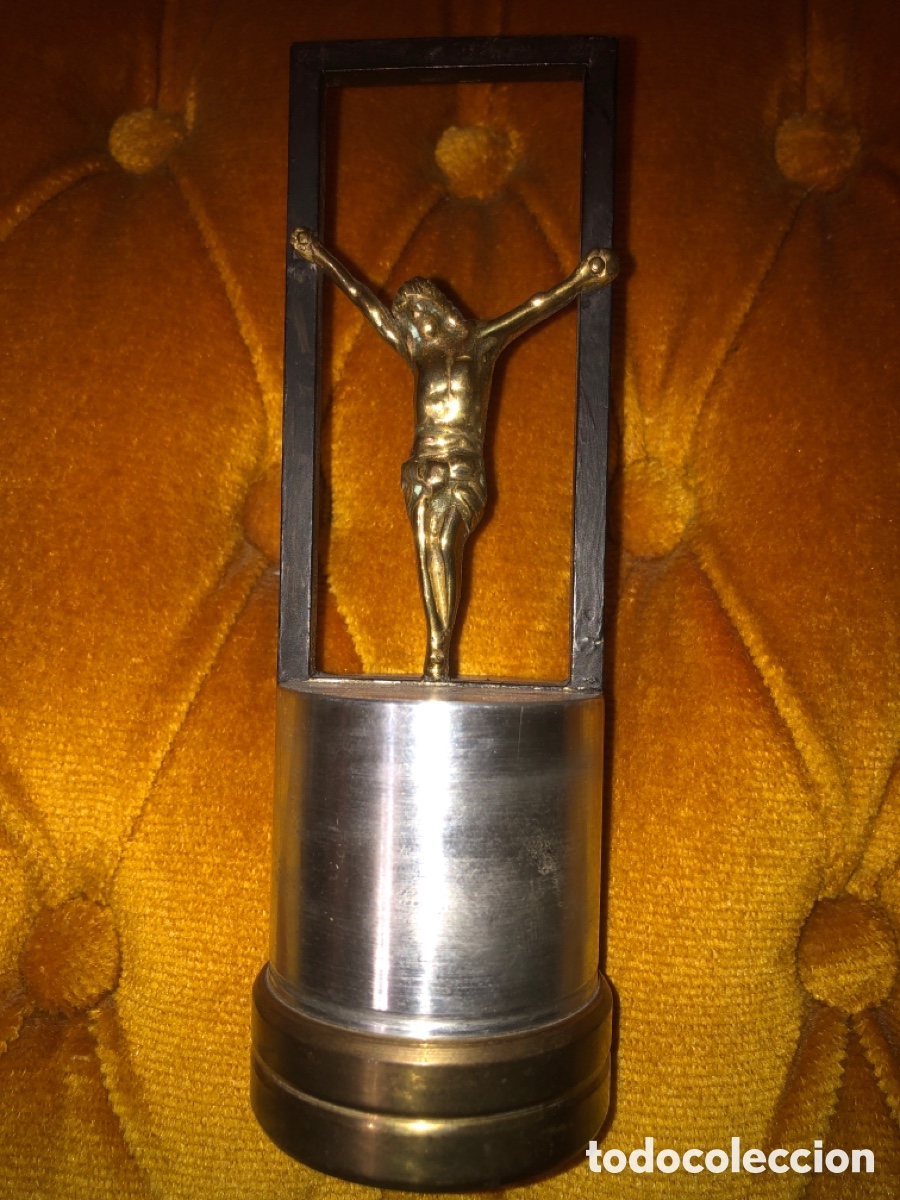Antig&uuml;edades: Cristo crucificado de mesa - Foto 6