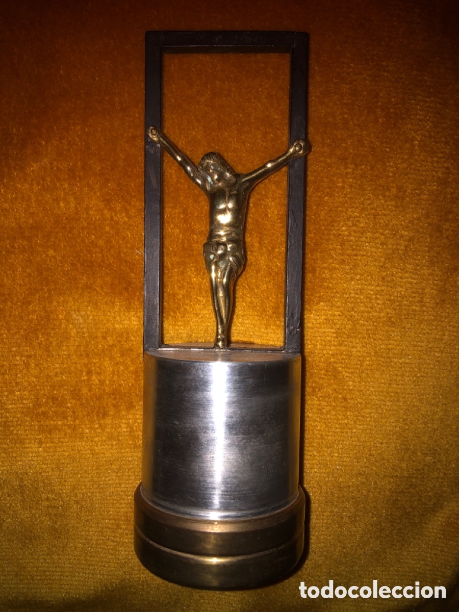 Antig&uuml;edades: Cristo crucificado de mesa - Foto 1