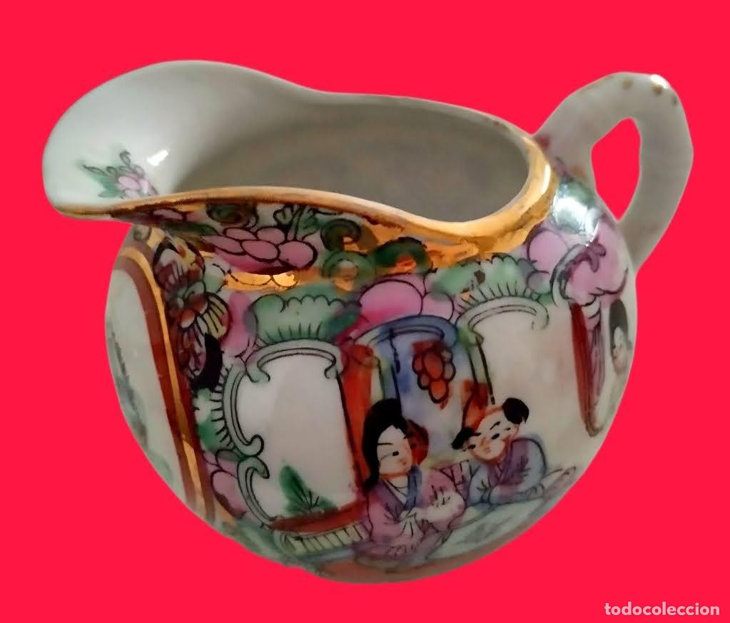 Antig&uuml;edades: JARRITA DE LECHE - PORCELANA DE MACAO - MACAU - PROCEDE DE VAJILLA DE PORCELANA CHINA