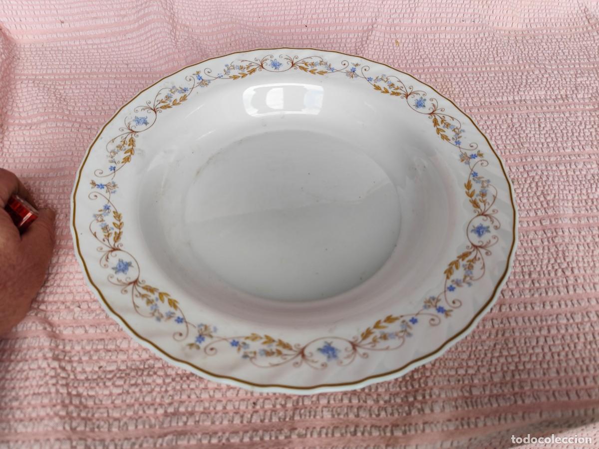Antig&uuml;edades: PLATO CERAMICA DECORADO ARCOPAL 30 CM - Foto 1