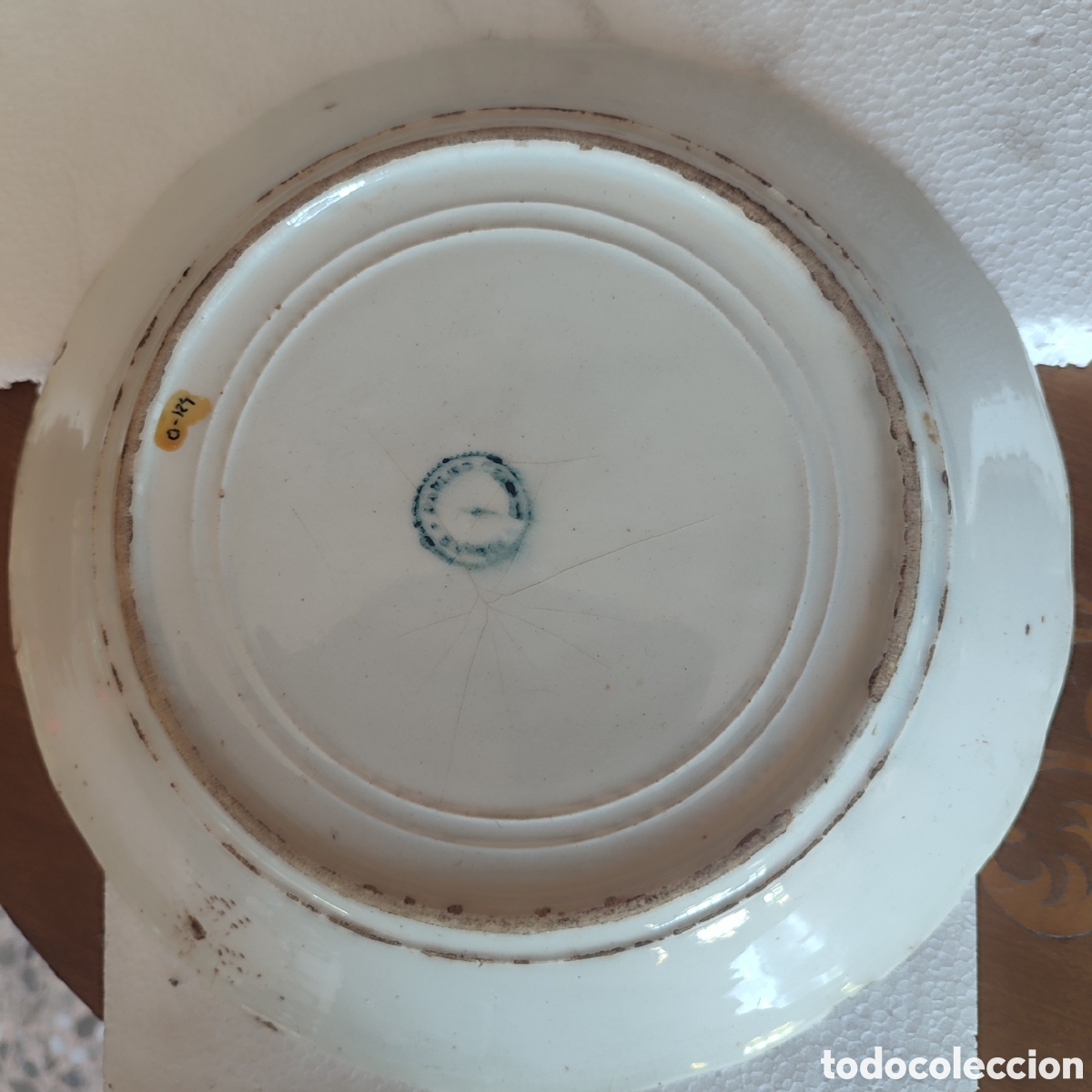 Antig&uuml;edades: Plat&oacute; gallo ,con sello - Foto 3
