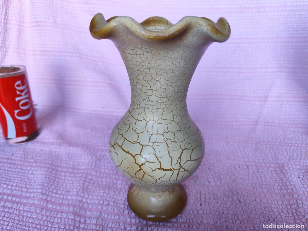 Antig&uuml;edades: FLORERO, DECORATIVO 23 CM SI MARCA - Foto 2