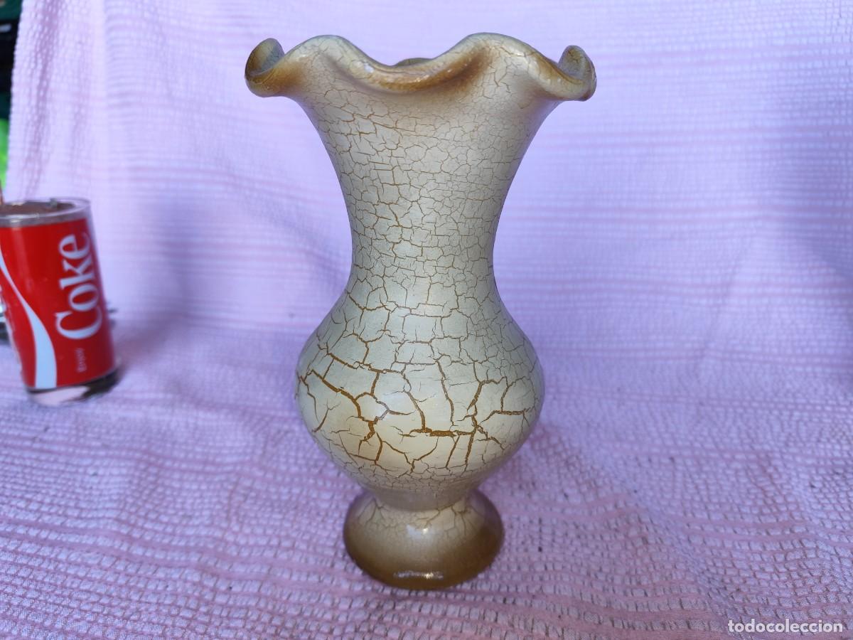 Antig&uuml;edades: FLORERO, DECORATIVO 23 CM SI MARCA - Foto 1