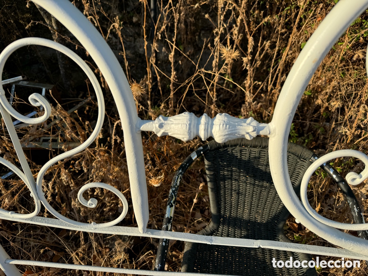 Antig&uuml;edades: Cama antigua en hierro - Foto 4