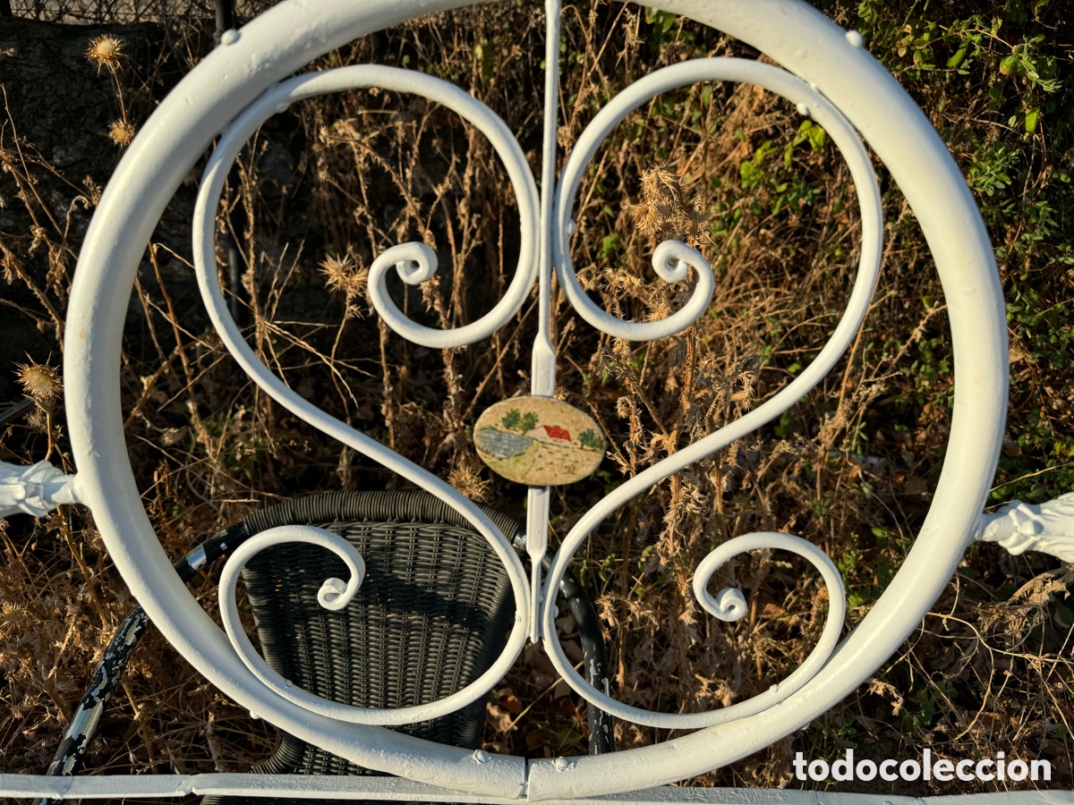 Antig&uuml;edades: Cama antigua en hierro - Foto 5