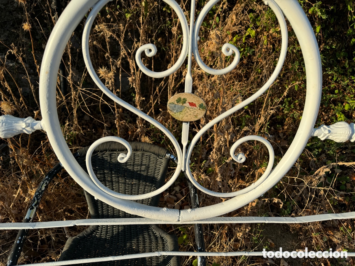 Antig&uuml;edades: Cama antigua en hierro - Foto 7