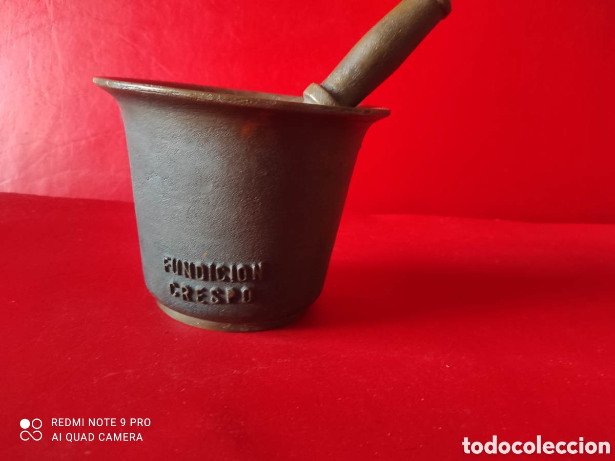 Antig&uuml;edades: Mortero o almirez en bronce - Foto 2