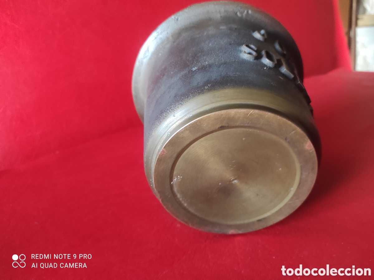 Antig&uuml;edades: Mortero o almirez en bronce - Foto 6