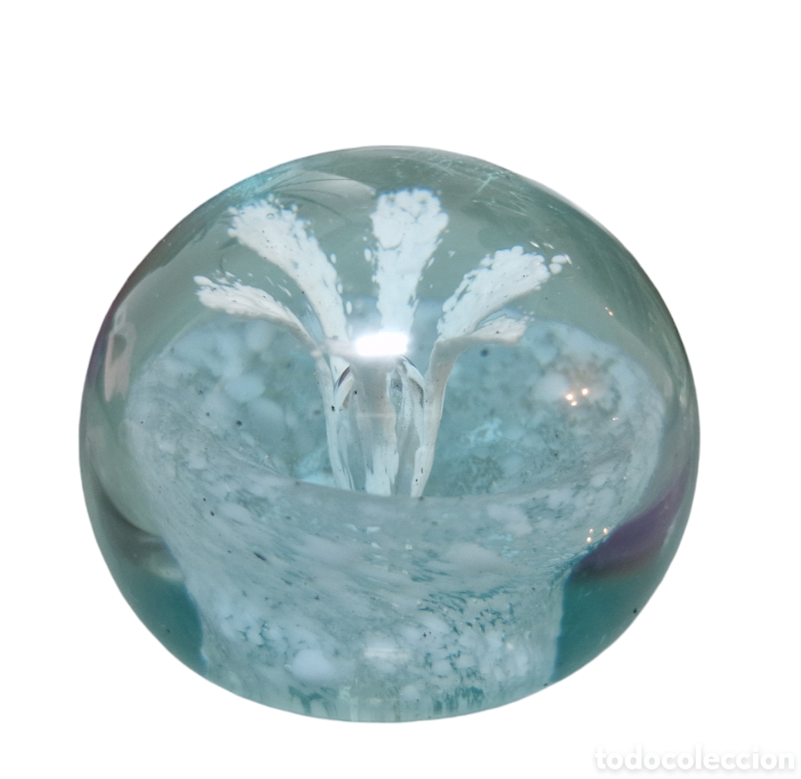 Antig&uuml;edades: Pisapapeles cristal murano - Foto 4