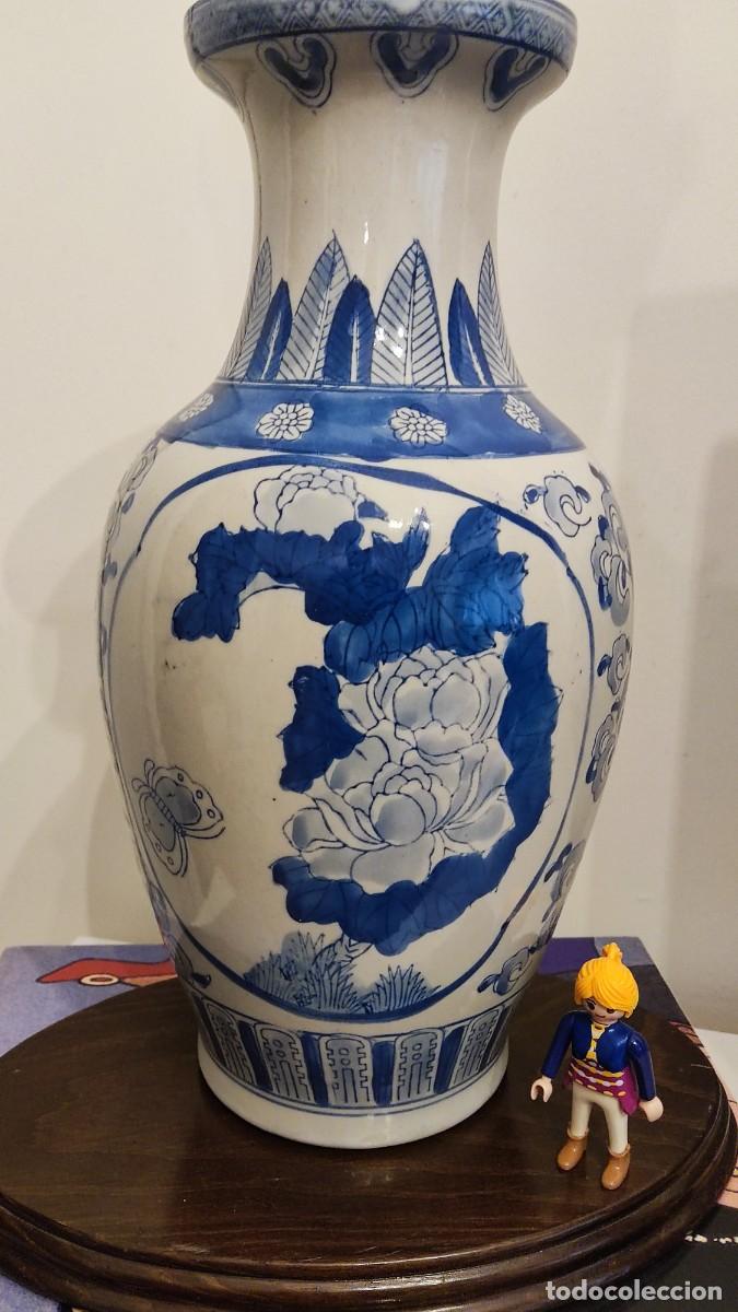 Antig&uuml;edades: JARRON CHINO PORCELANA - Foto 1