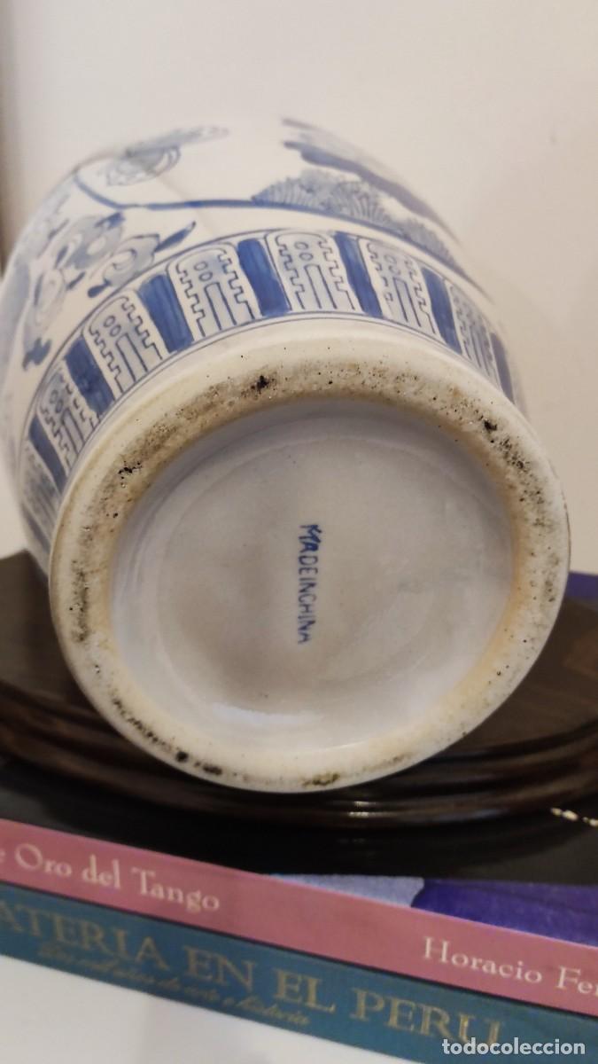 Antig&uuml;edades: JARRON CHINO PORCELANA - Foto 6