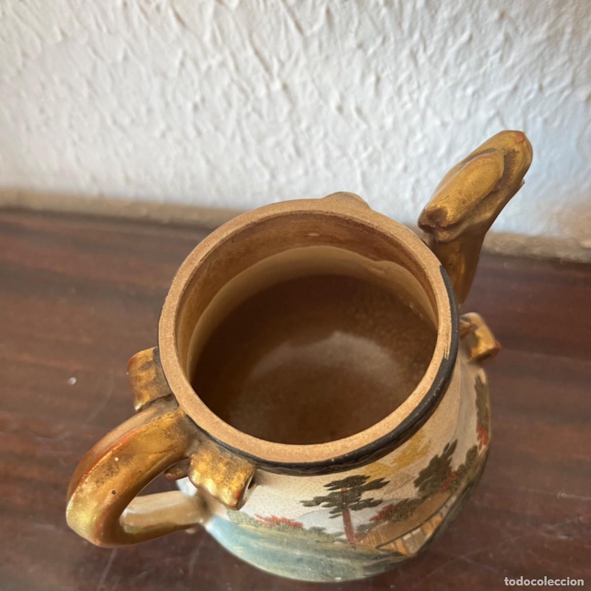 Antig&uuml;edades: Tetera Satsuma en forma de drag&oacute;n - Foto 4