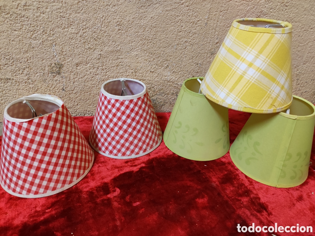 Antig&uuml;edades: 5 tulipas para bombilla - Foto 1