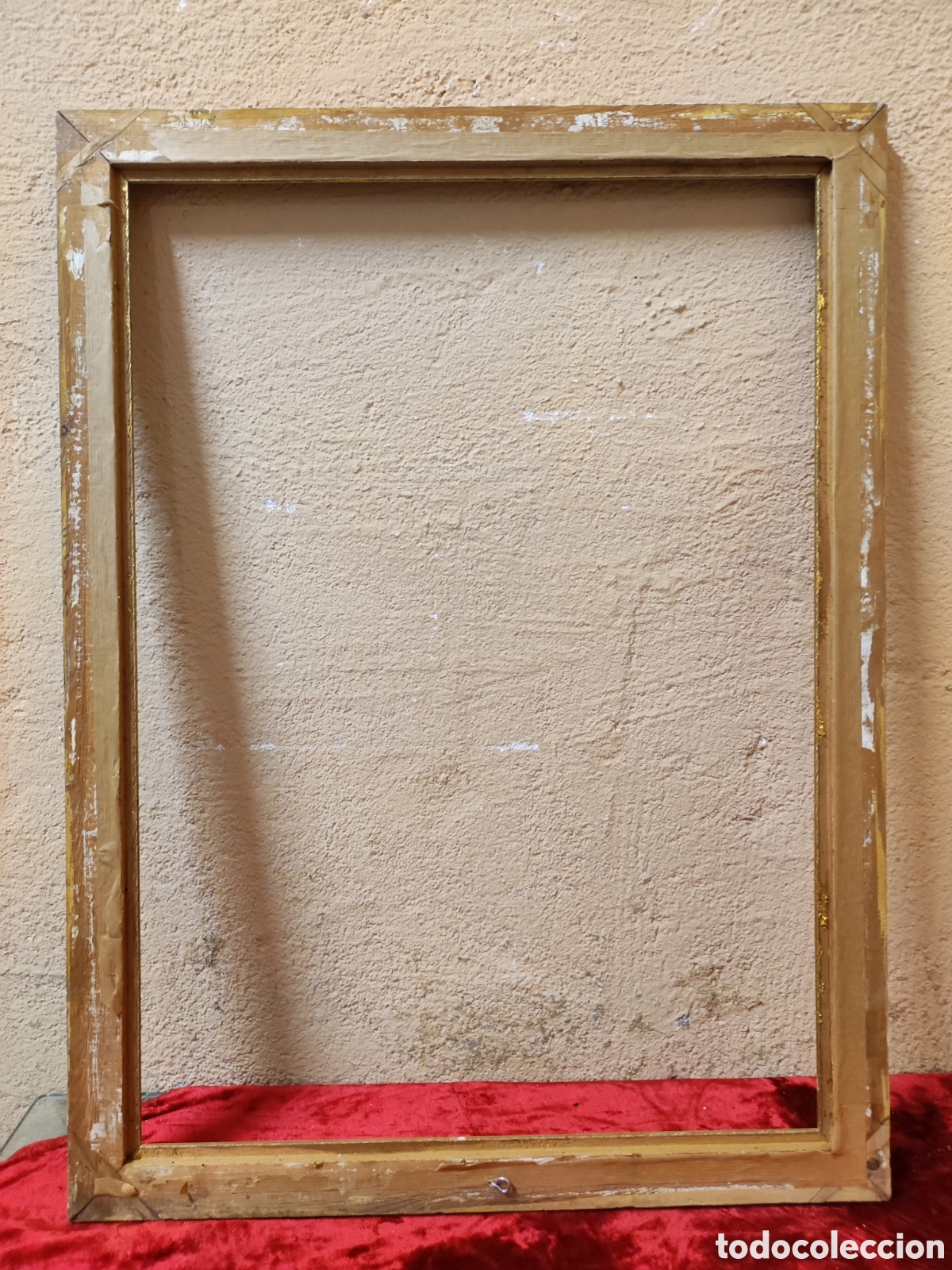Antig&uuml;edades: Marco madera y pasta. - Foto 6