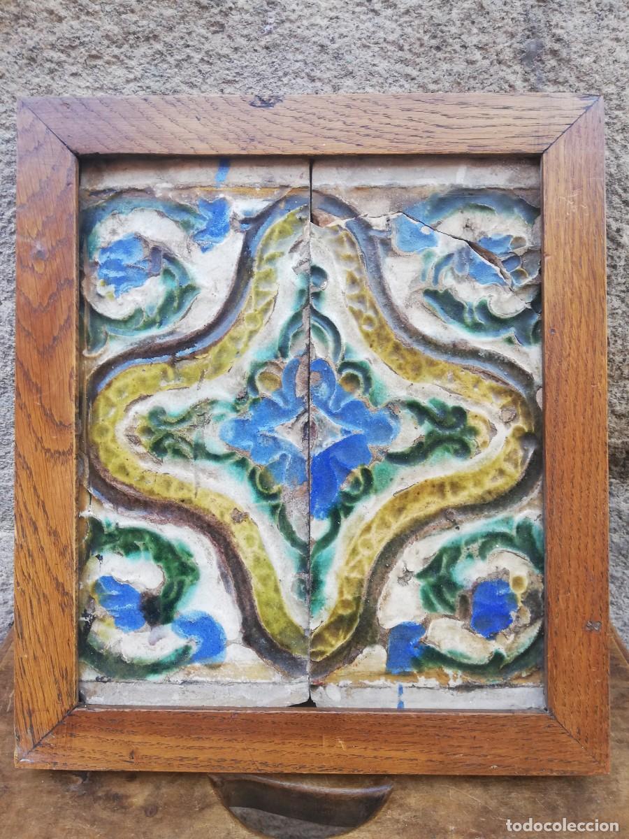 Antig&uuml;edades: AZULEJO SEVILLANO S. XVI - Foto 2