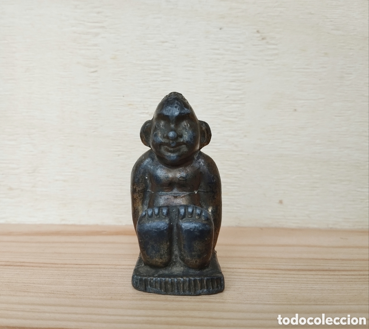 Antig&uuml;edades: Figuras antiguas de metal - Foto 3