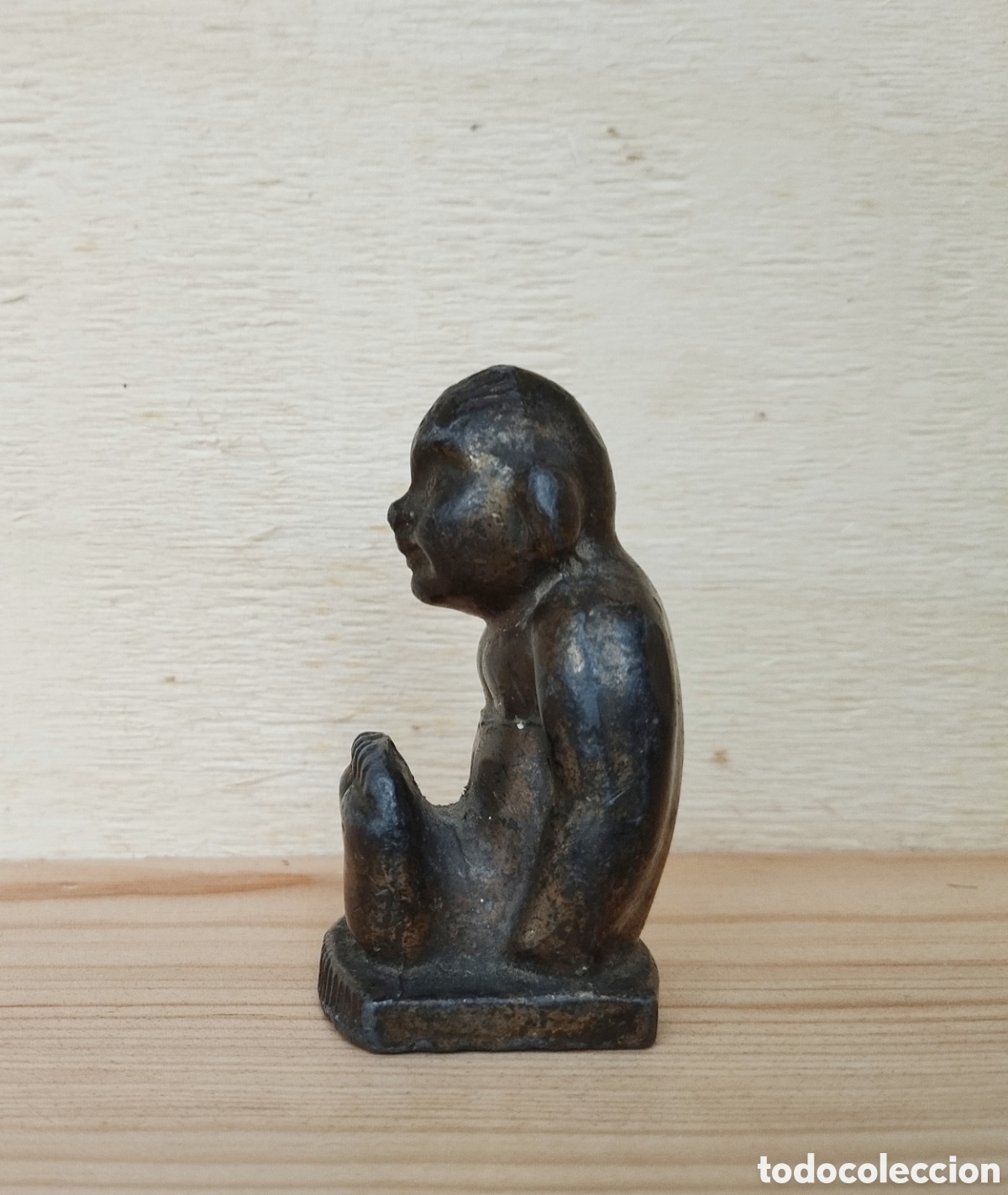 Antig&uuml;edades: Figuras antiguas de metal - Foto 4