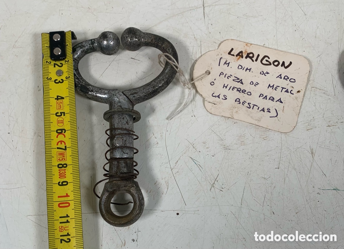 Antig&uuml;edades: 01_Antiguo l&aacute;rigon , narig&oacute;n - Foto 3