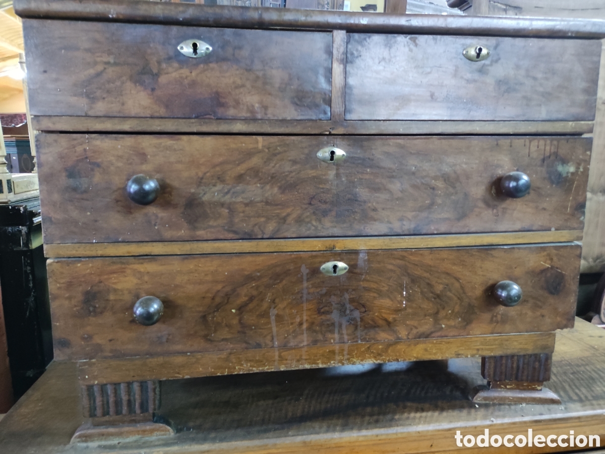 Antig&uuml;edades: Tocador peque&ntilde;o estilo deco. - Foto 1