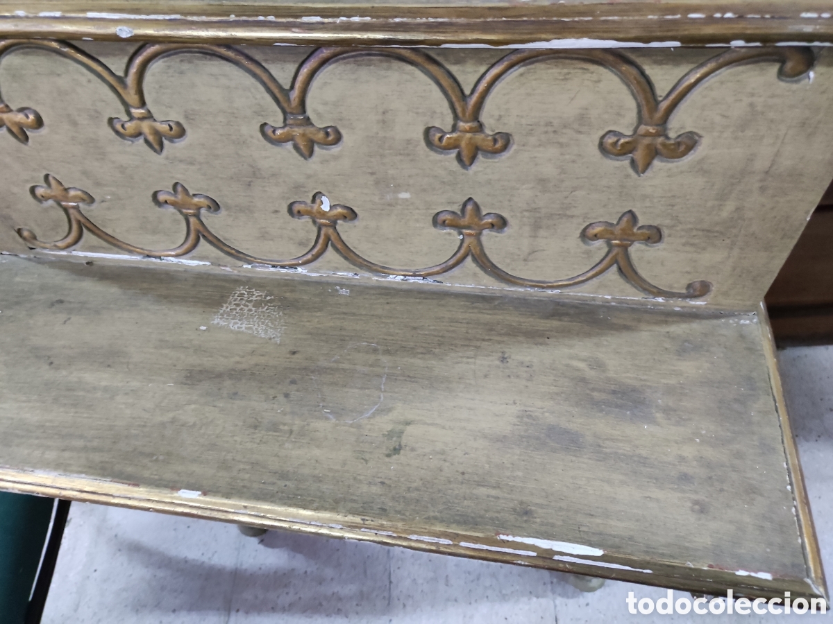 Antig&uuml;edades: Mueble consola policromado. - Foto 4