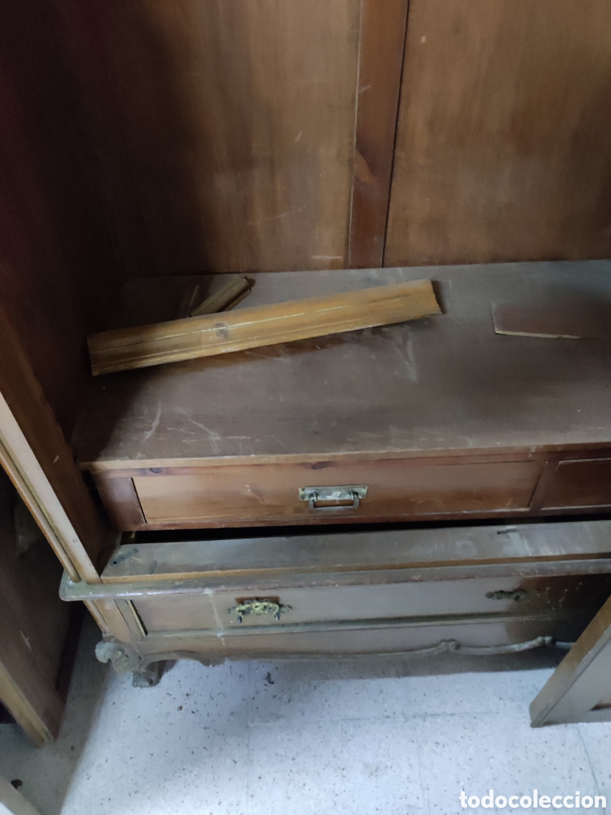 Antig&uuml;edades: Armario completo desmontable - Foto 6