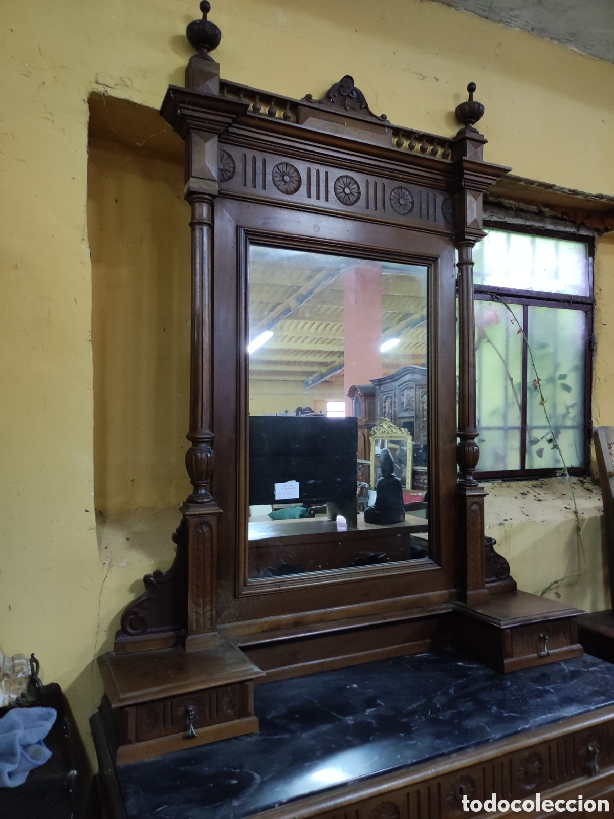 Antig&uuml;edades: C&oacute;moda tocador de estilo italiano - Foto 3