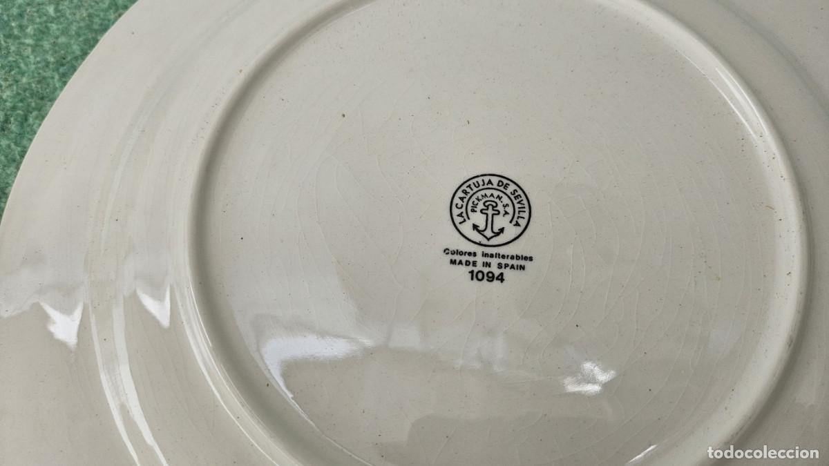 Antig&uuml;edades: plato de porcelana pickma - Foto 2