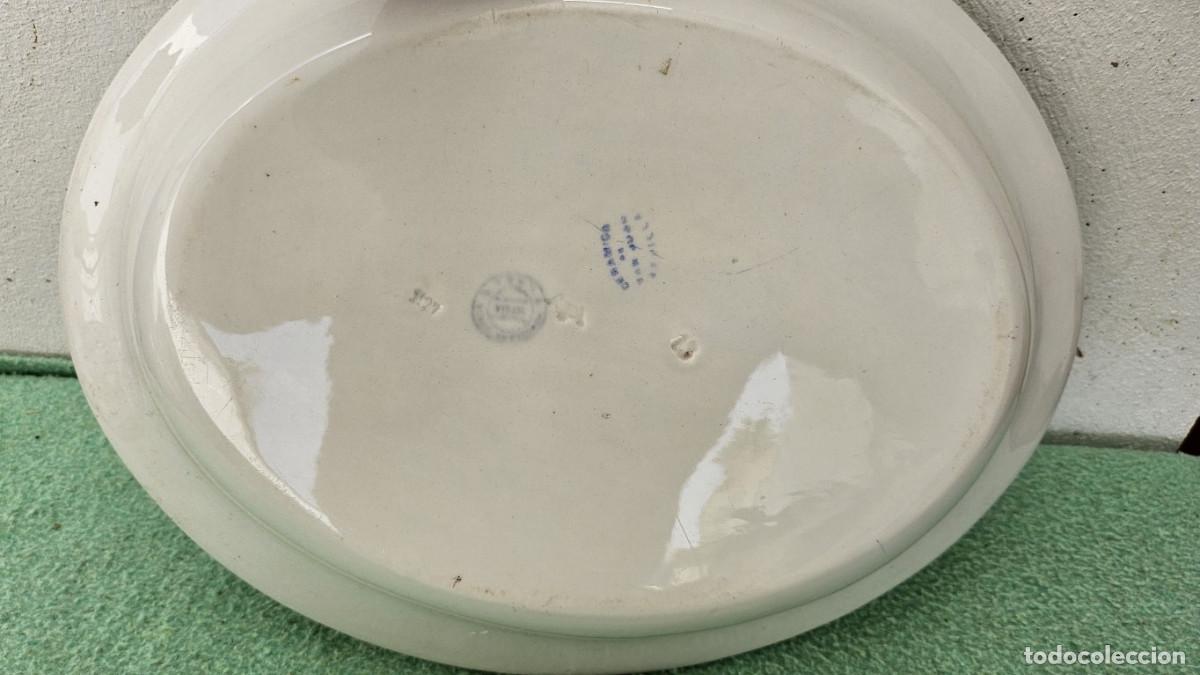 Antig&uuml;edades: bandeja de porcelana pickma - Foto 2