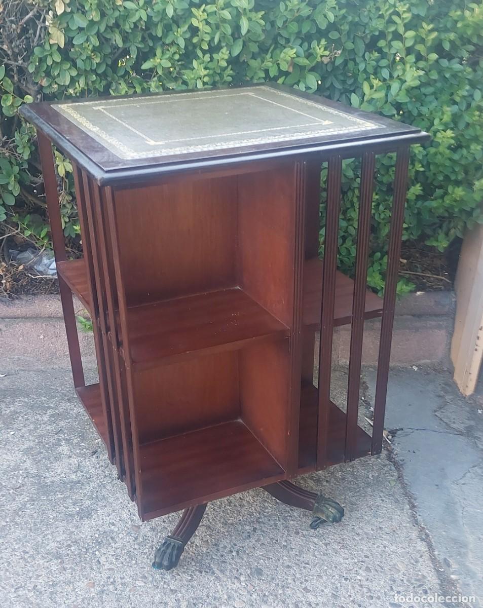 Antig&uuml;edades: Revolving bookcase Libreria giratoria - Foto 1