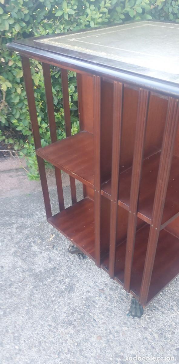 Antig&uuml;edades: Revolving bookcase Libreria giratoria - Foto 4