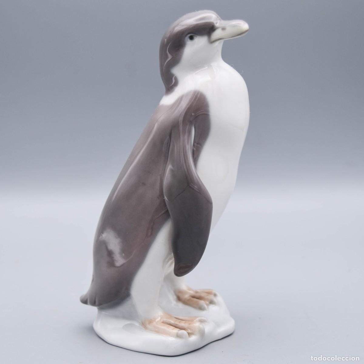 Antig&uuml;edades: Lladr&oacute; - Ping&uuml;ino de porcelana - Foto 2