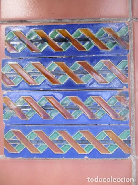 Antig&uuml;edades: azulejo Pickman la Cartuja - Foto 1