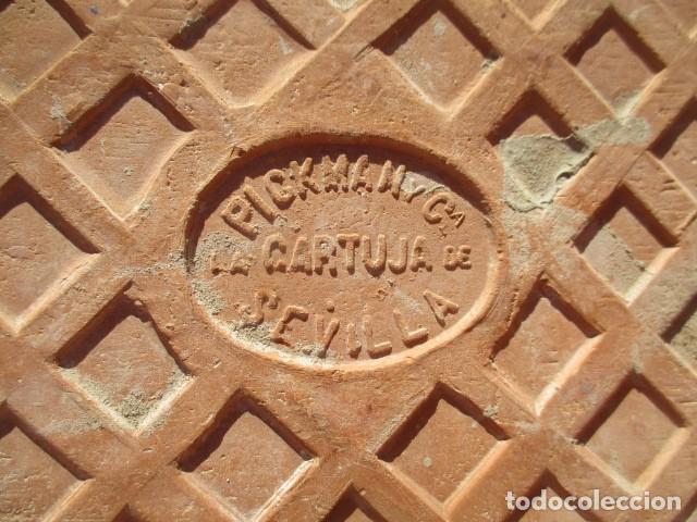 Antig&uuml;edades: azulejo Pickman la Cartuja - Foto 3