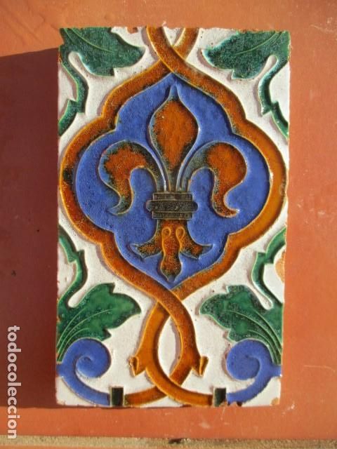 Antig&uuml;edades: azulejo Pickman la Cartuja - Foto 1