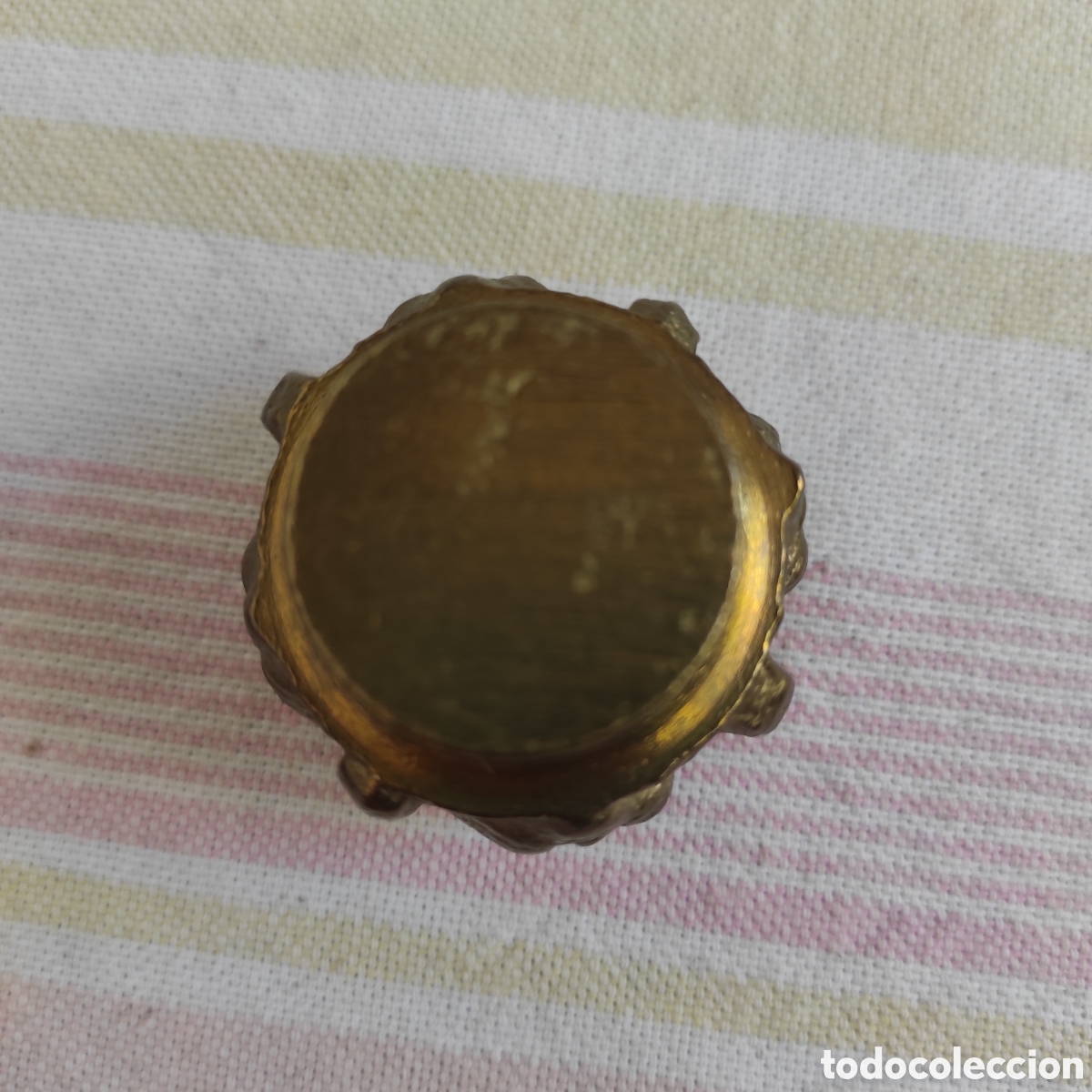 Antig&uuml;edades: Peque&ntilde;o mortero / almirez de bronce - Foto 6
