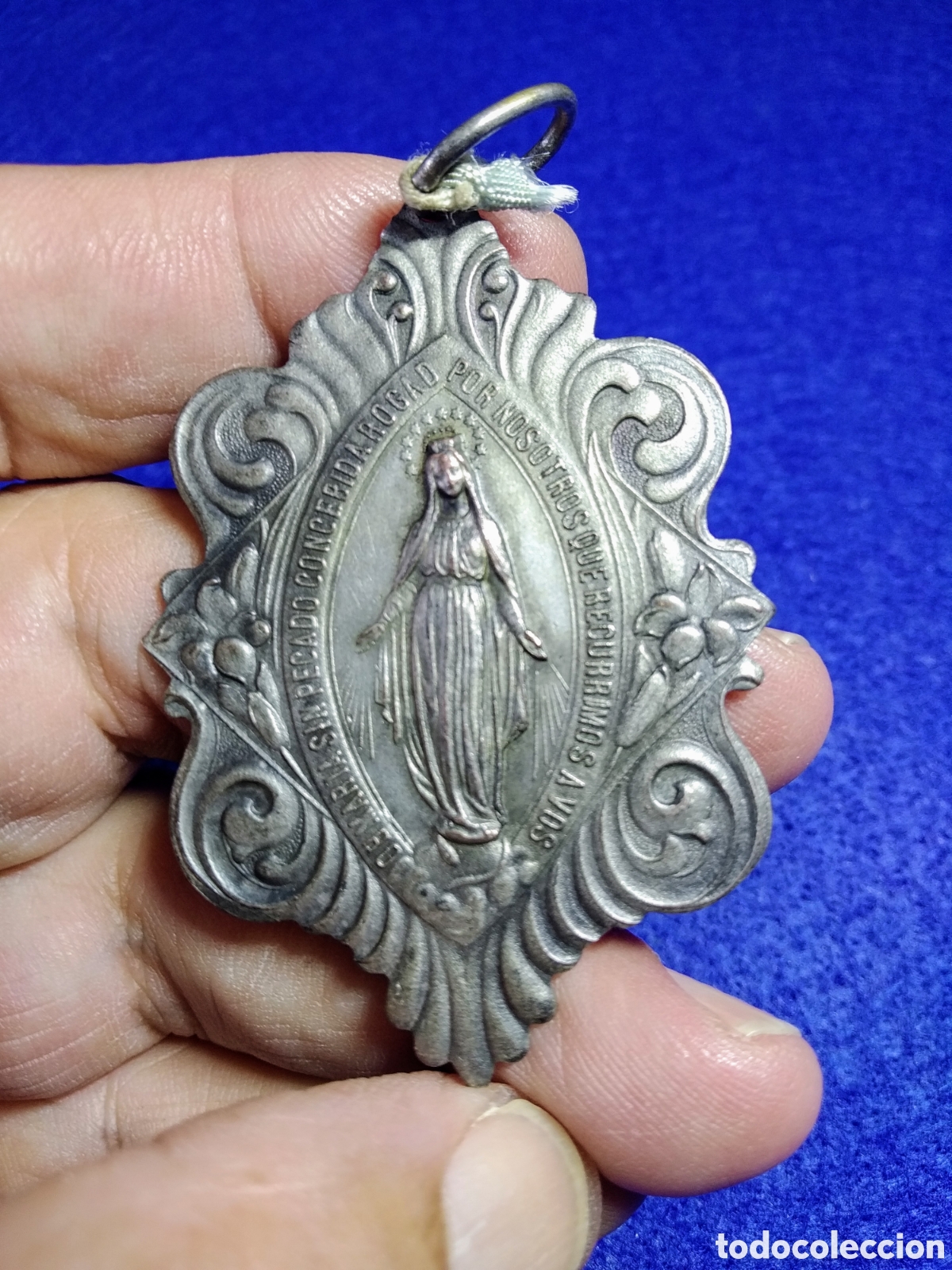 Antig&uuml;edades: ANTIGUA MEDALLA DE LA INMACULADA - Foto 2